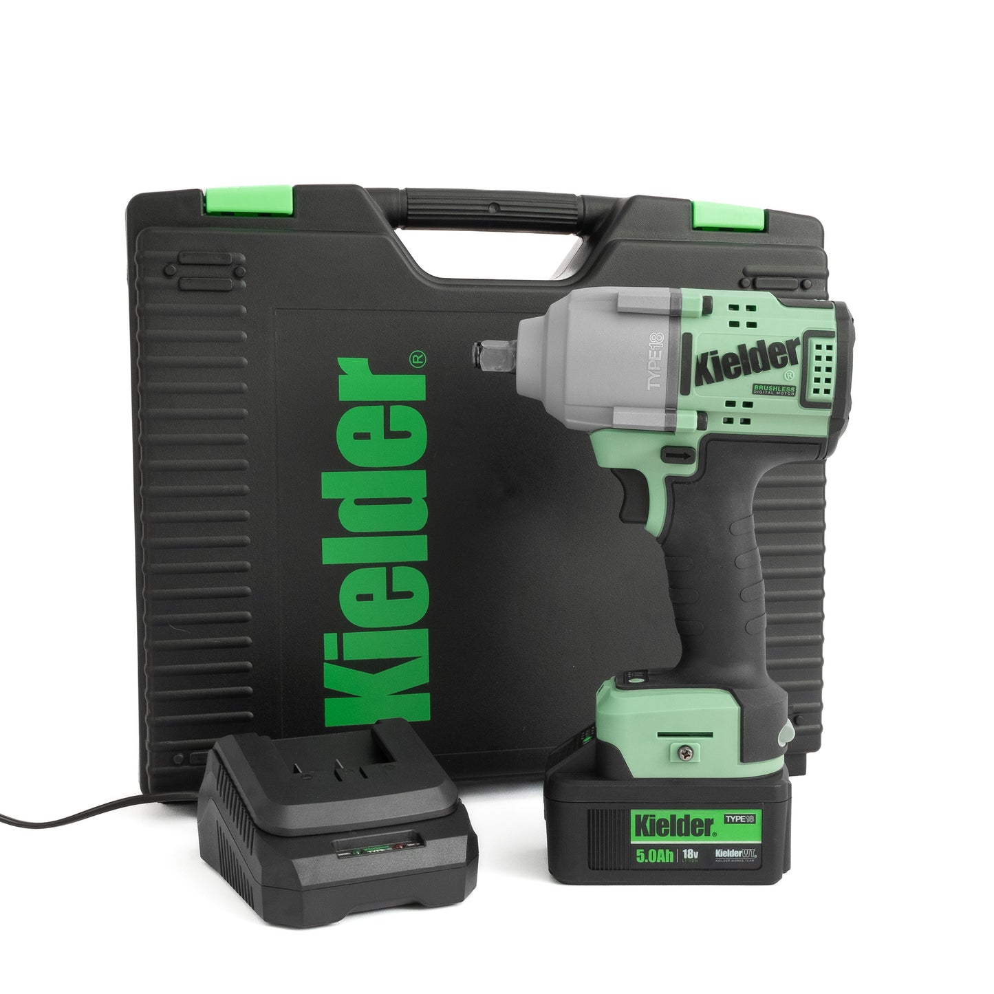 KWT-180 TYPE18 18v 1/2" Mid Torque Impact Wrench