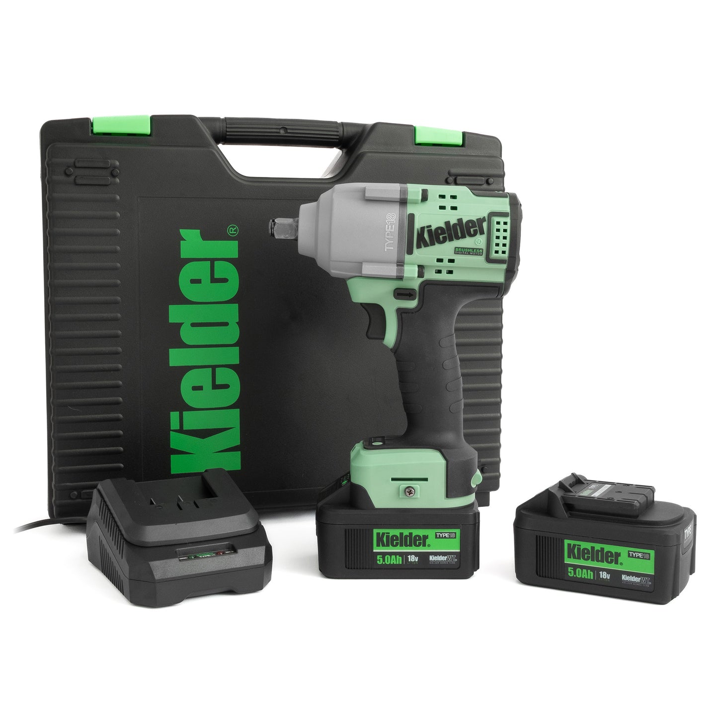 KWT-180 TYPE18 18v 1/2" Mid Torque Impact Wrench