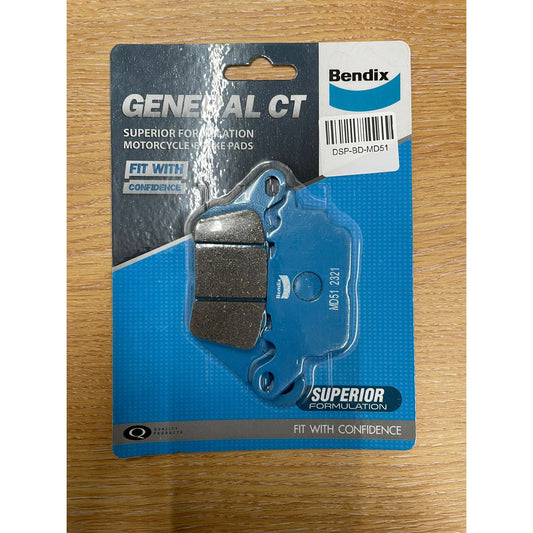 Yamaha Nmax 2015 - 2024 Bendix Front Brake Pads - DC Parts