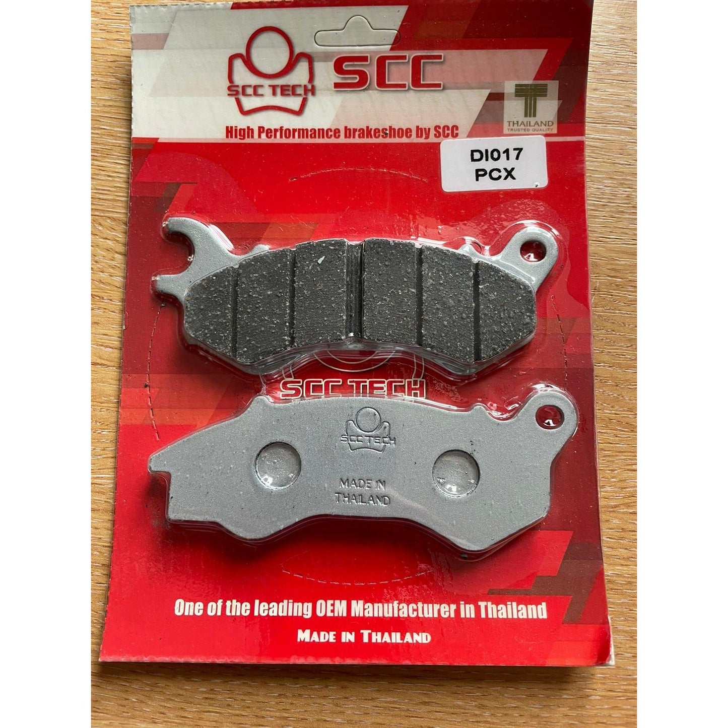 Honda PCX 2010 - 2017 SCC Front Brake Pads - DC Parts