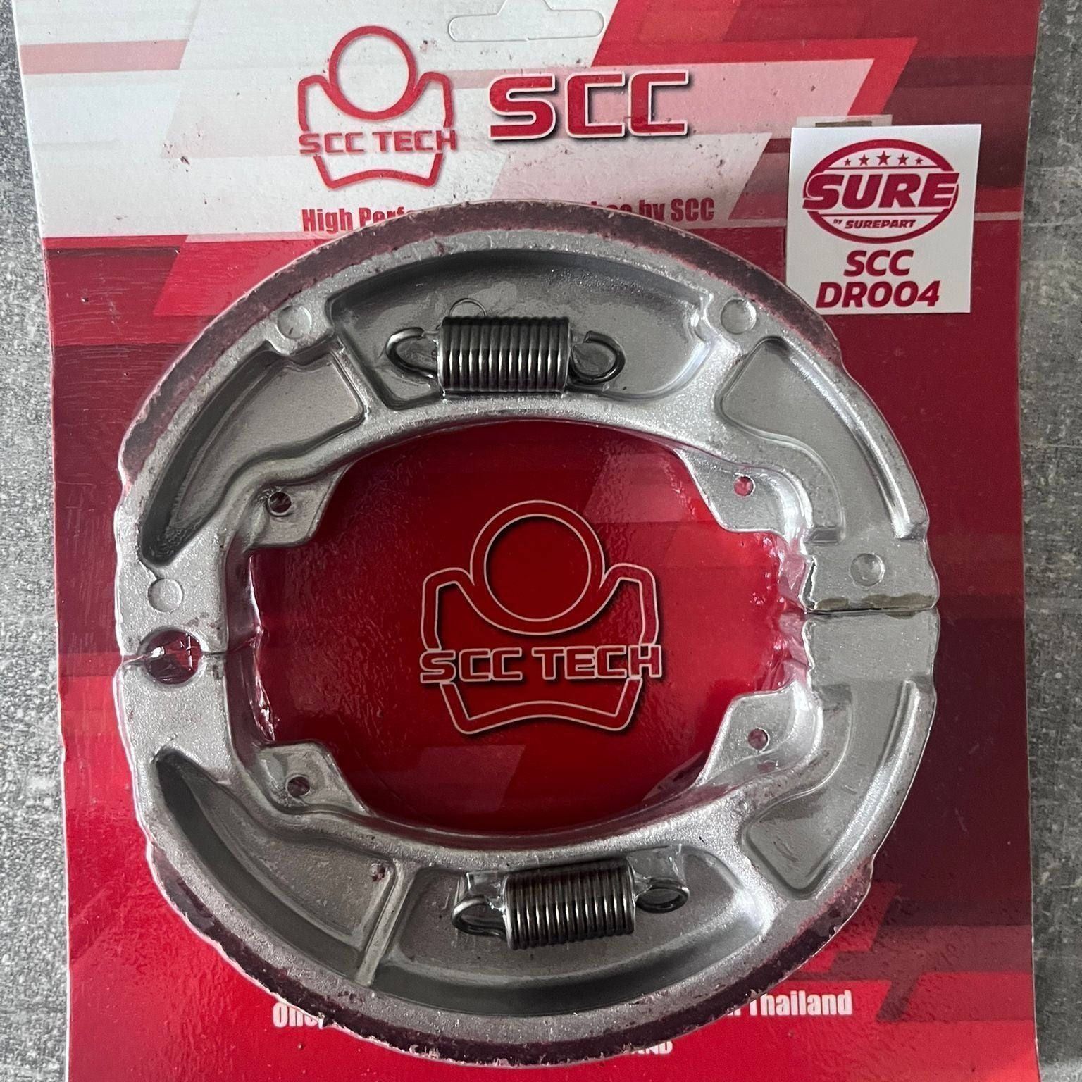 SCC Honda PCX 2010 - 2024 Rear Brake Shoes - DC Parts