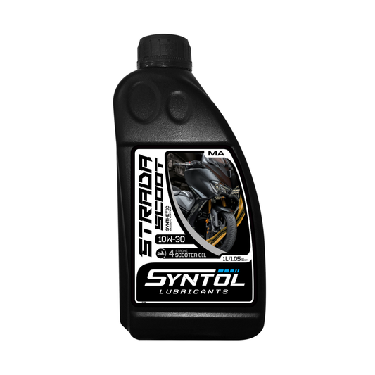 Syntol Strada Scooter 4T 10W-30 1 Litre Synthetic Oil - DC Parts