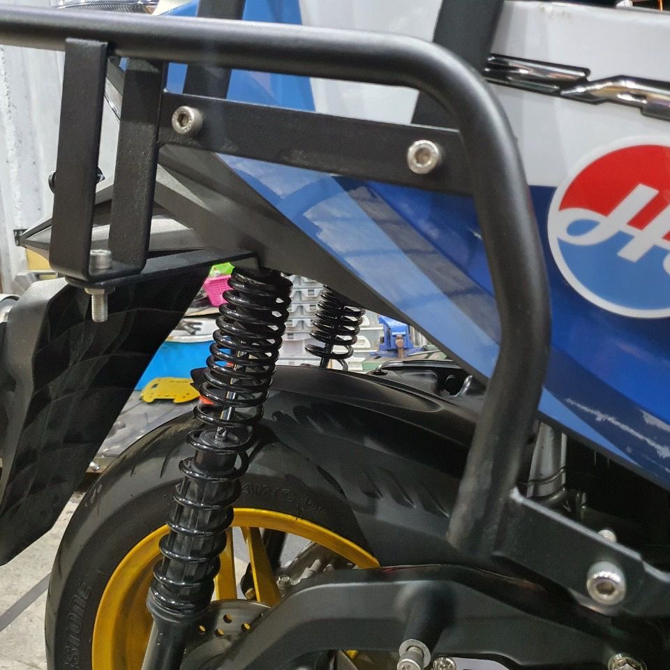 Honda Forza 125, 300, 350 - 2018 - 2024 Side Pannier Rack - DC Parts