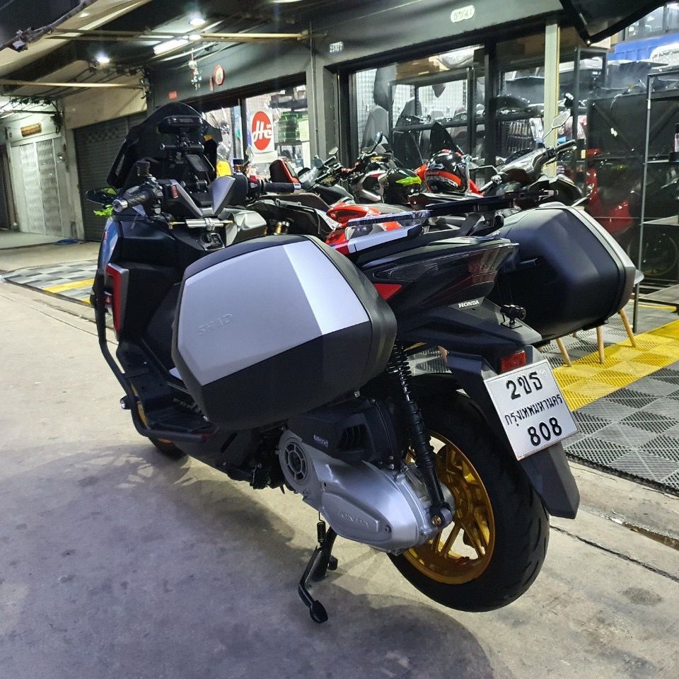 Honda Forza 125, 300, 350 - 2018 - 2024 Side Pannier Rack - DC Parts