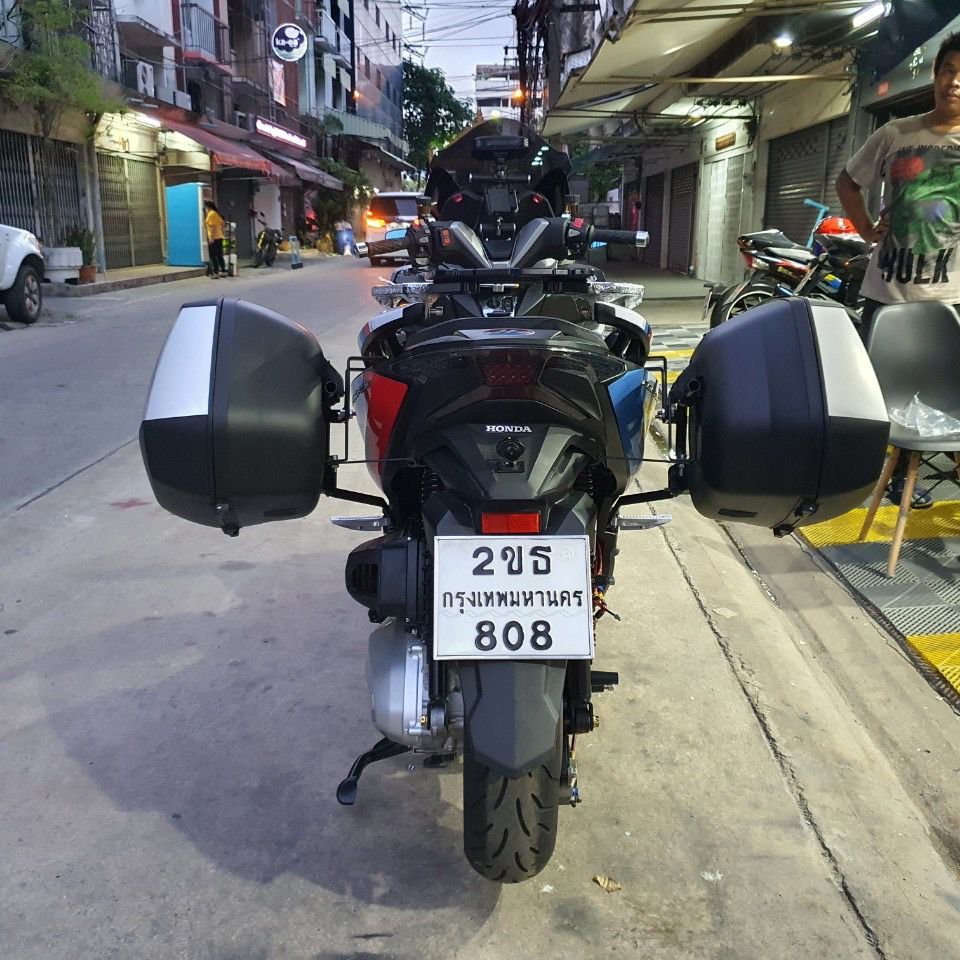 Honda Forza 125, 300, 350 - 2018 - 2024 Side Pannier Rack - DC Parts