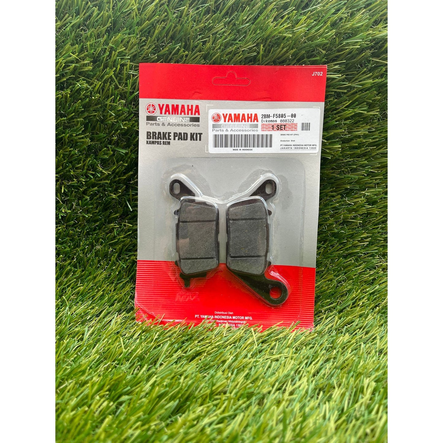 Genuine Yamaha Nmax 2015 - 2025 Front & Rear Brake Pad set