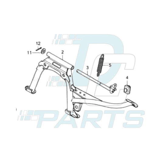 Honda Forza 125 Centre Stand Repair Kit - DC Parts