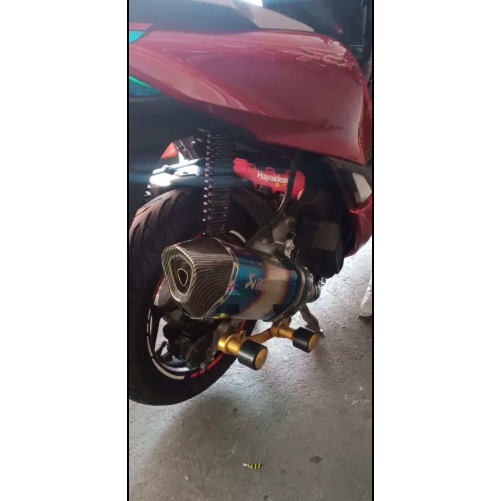 Honda PCX 2021 - 2024 Hayaidesu Mud Flap - DC Parts