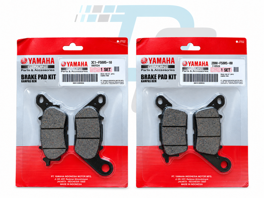 Yamaha Nmax 2015 - 2020 Genuine Front & Rear Brake Pad Set