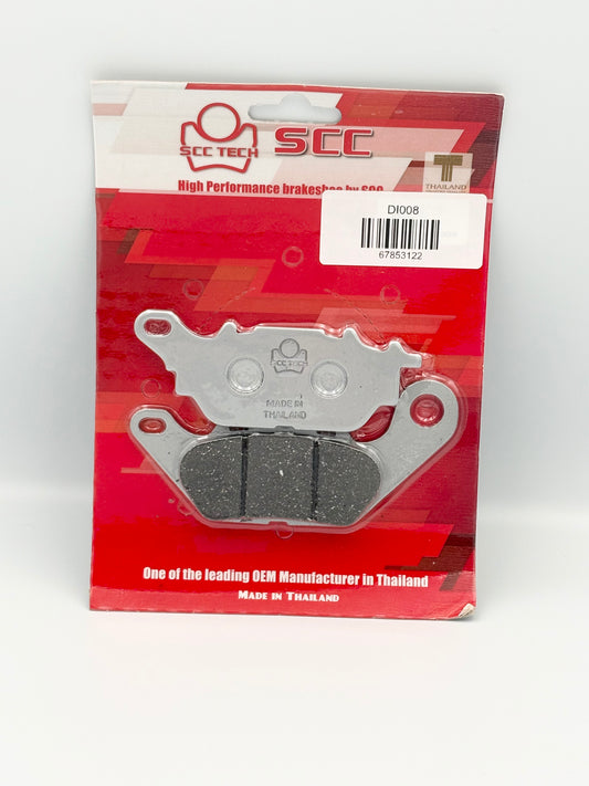 Yamaha Nmax 2021 – 2026 SCC Rear Brake Pads