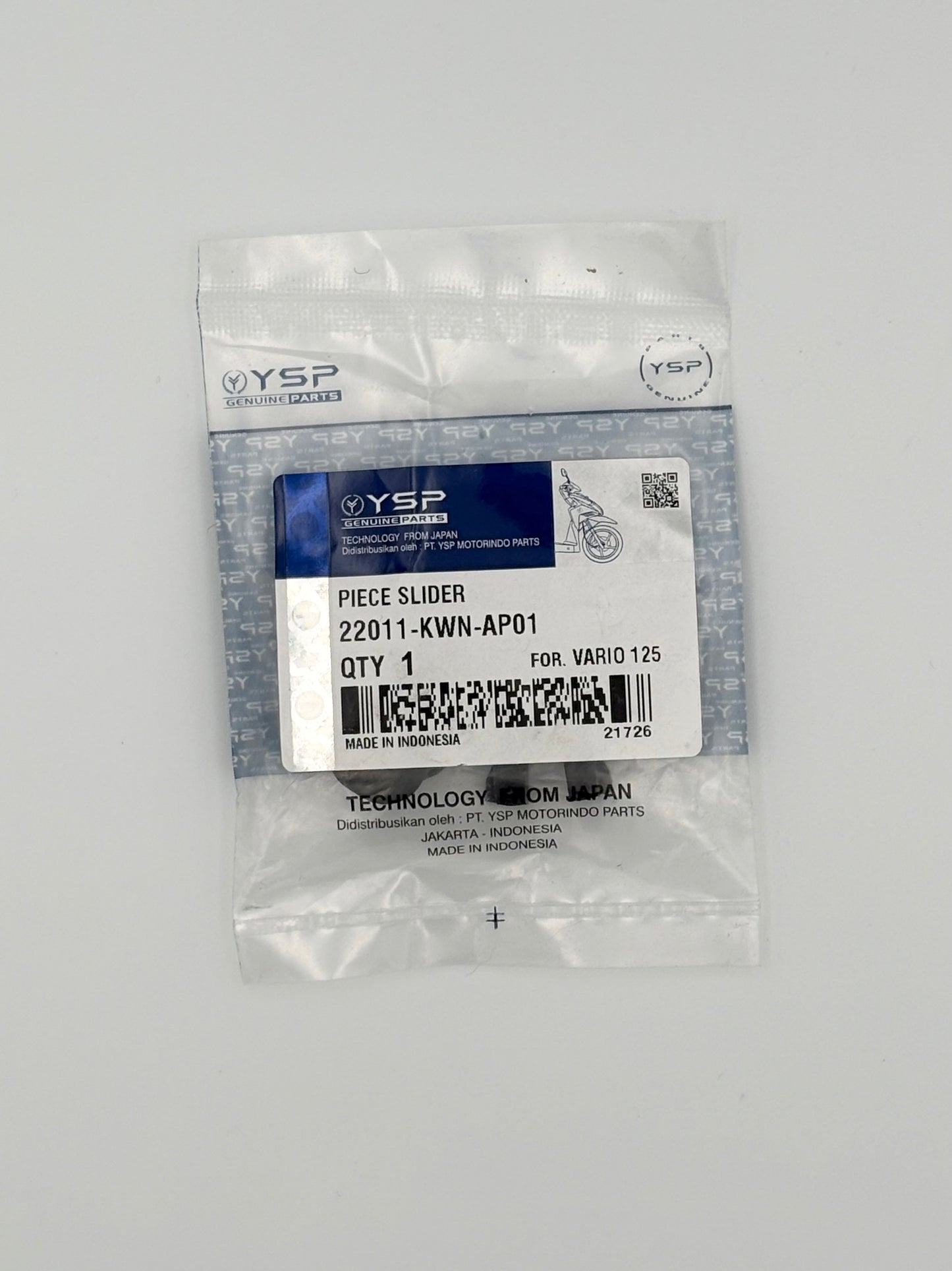 Honda Forza 125 2015 - 2020 YSP Variator Slide Piece Set
