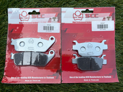 Honda Forza 125 2015 - 2020 SCC Front & Rear Brake Pad Set