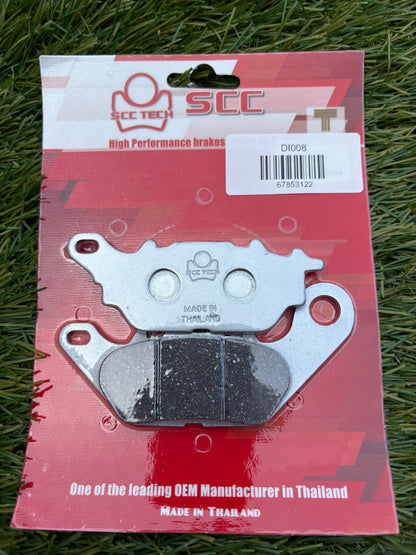 Yamaha Nmax 2015 – 2020 SCC Rear Brake Pads