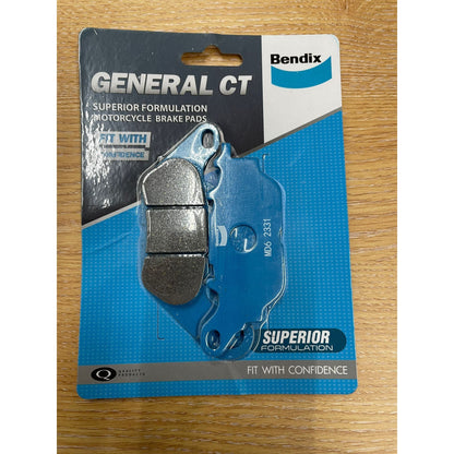Yamaha Nmax 2015 - 2025 Bendix Front & Rear Brake Pad Set