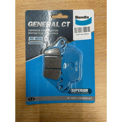 Yamaha Nmax 2015 - 2025 Bendix Front & Rear Brake Pad Set