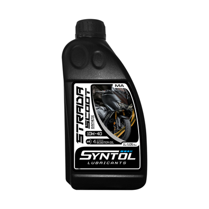 Syntol Strada Scooter 4T 10W-40 1 Litre Synthetic Oil - DC Parts