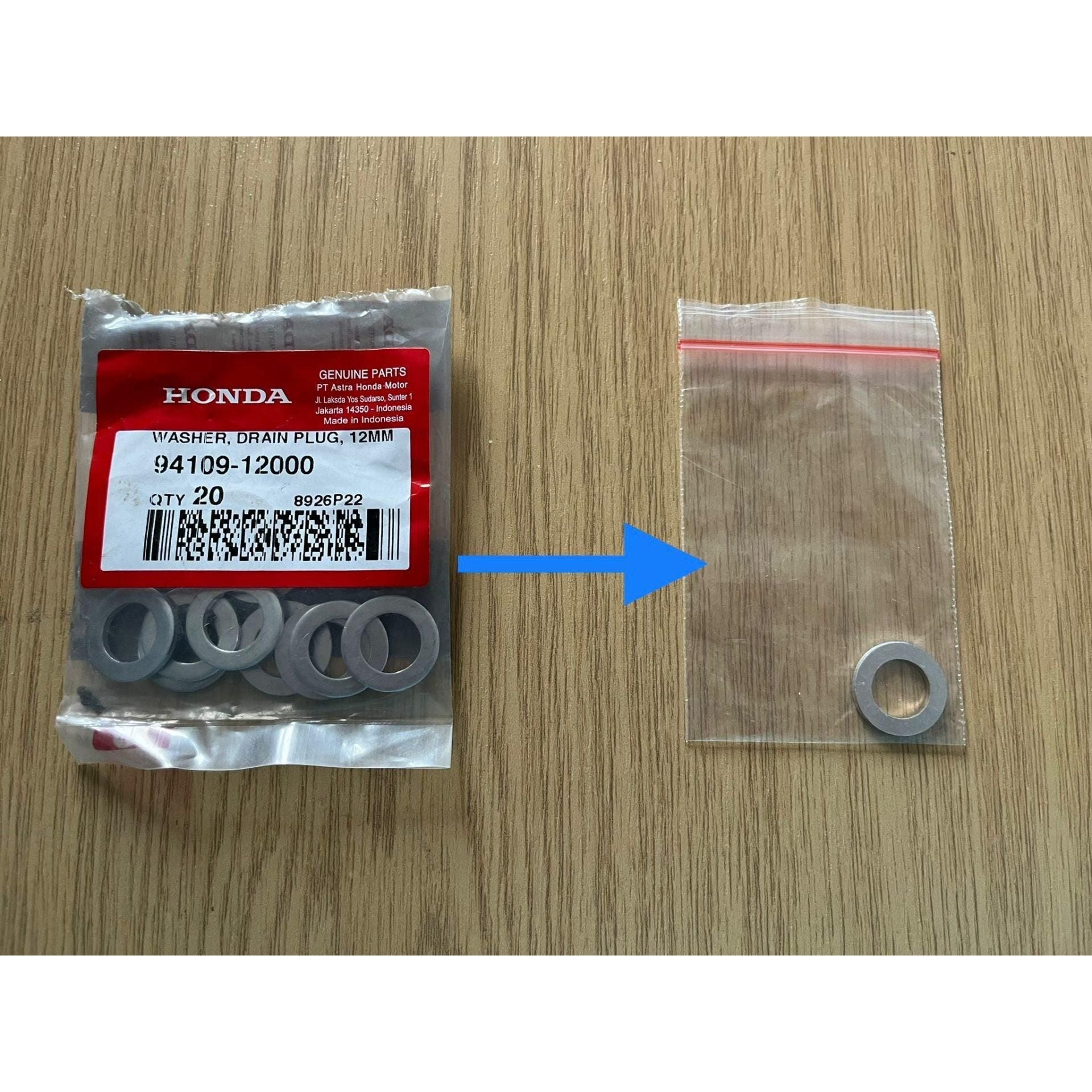 Honda Forza 125 2015 – 2024 Drain Sump Plug Washer - DC Parts