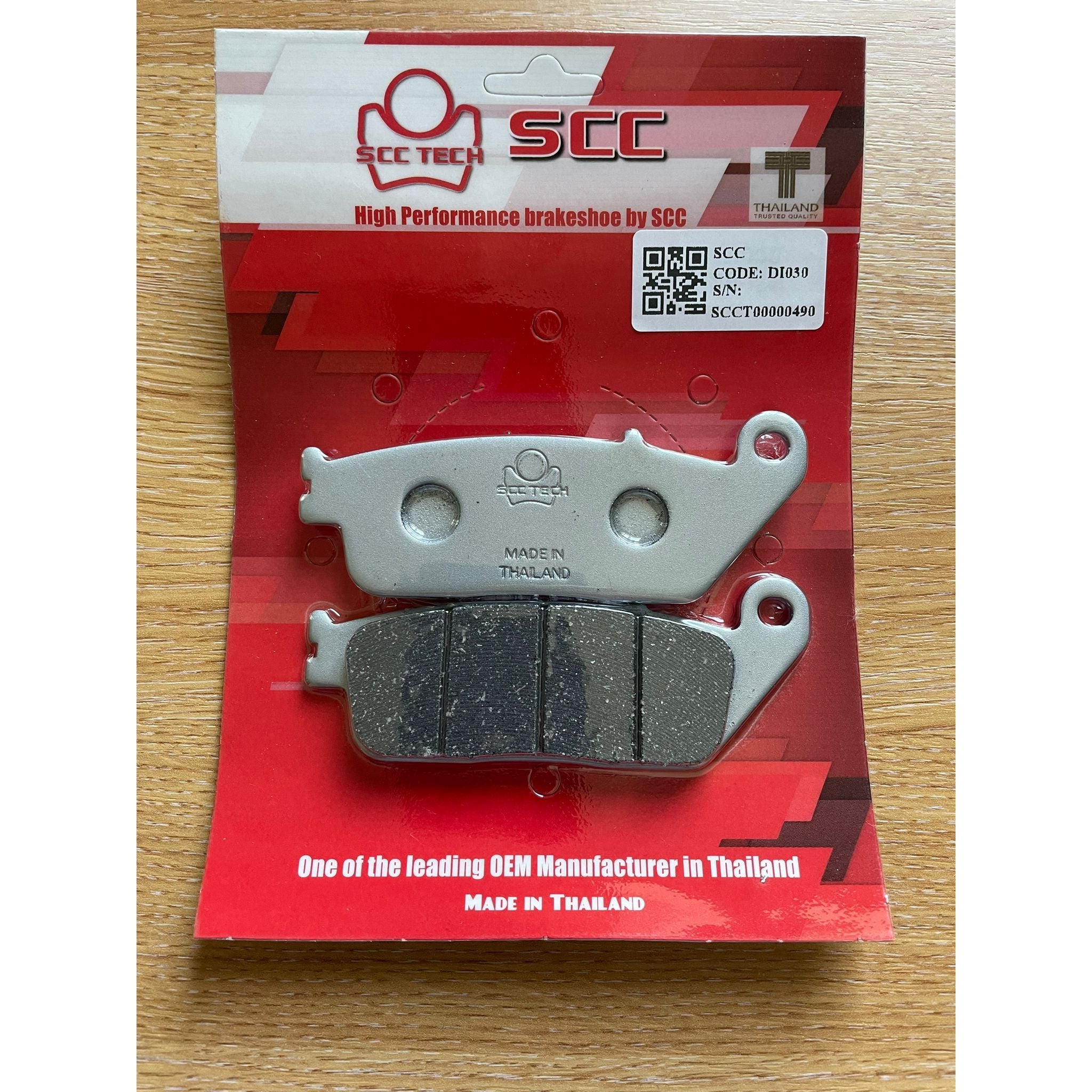 Honda Forza 2015 – 2024 SCC Front Brake Pads - DC Parts