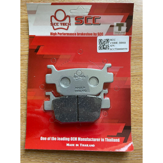 Honda Forza 2015 – 2024 SCC Rear Brake Pads - DC Parts